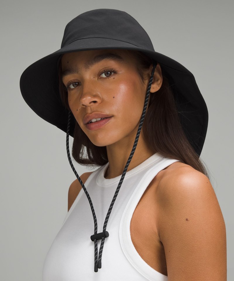 Lululemon All Sport Wide-Brim Hat Black Online Outlet Sale
