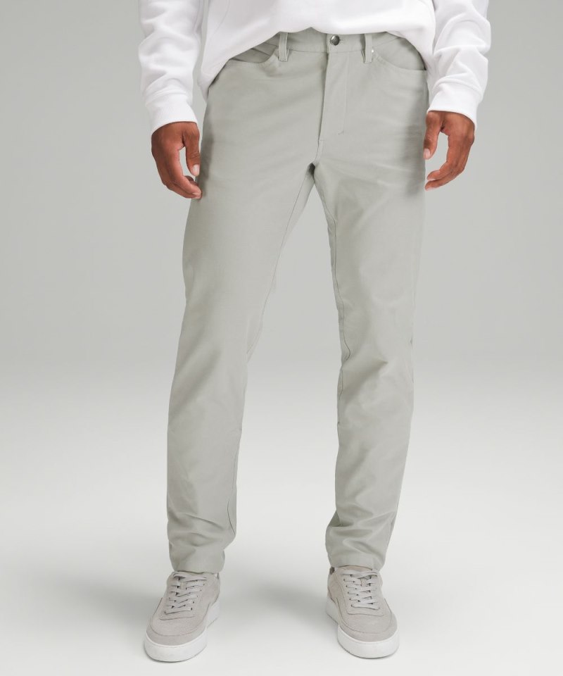 Lululemon ABC Slim-Fit 5 Pocket Pant 34"L *Utilitech Seal Grey Online Outlet Sale