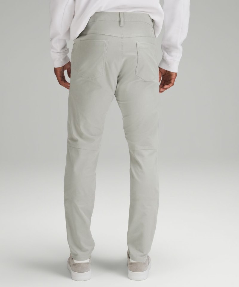 Lululemon ABC Slim-Fit 5 Pocket Pant 34"L *Utilitech Seal Grey Online Outlet Sale