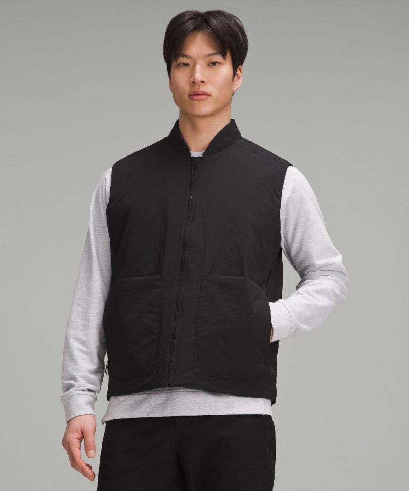 Lululemon Insulated Utility Vest Black Online Outlet Sale