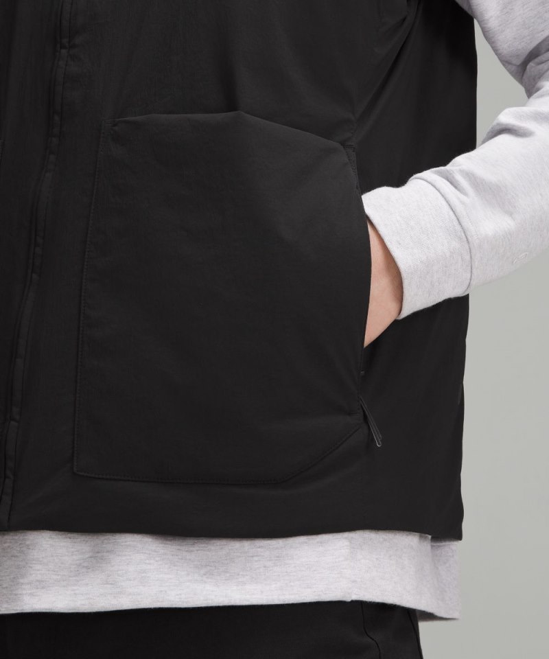 Lululemon Insulated Utility Vest Black Online Outlet Sale