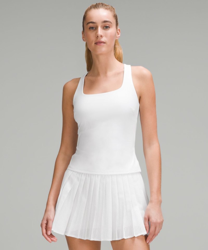 Lululemon Lightweight Tennis Tank Top *Medium Support, B / C Cup White Online Outlet Sale