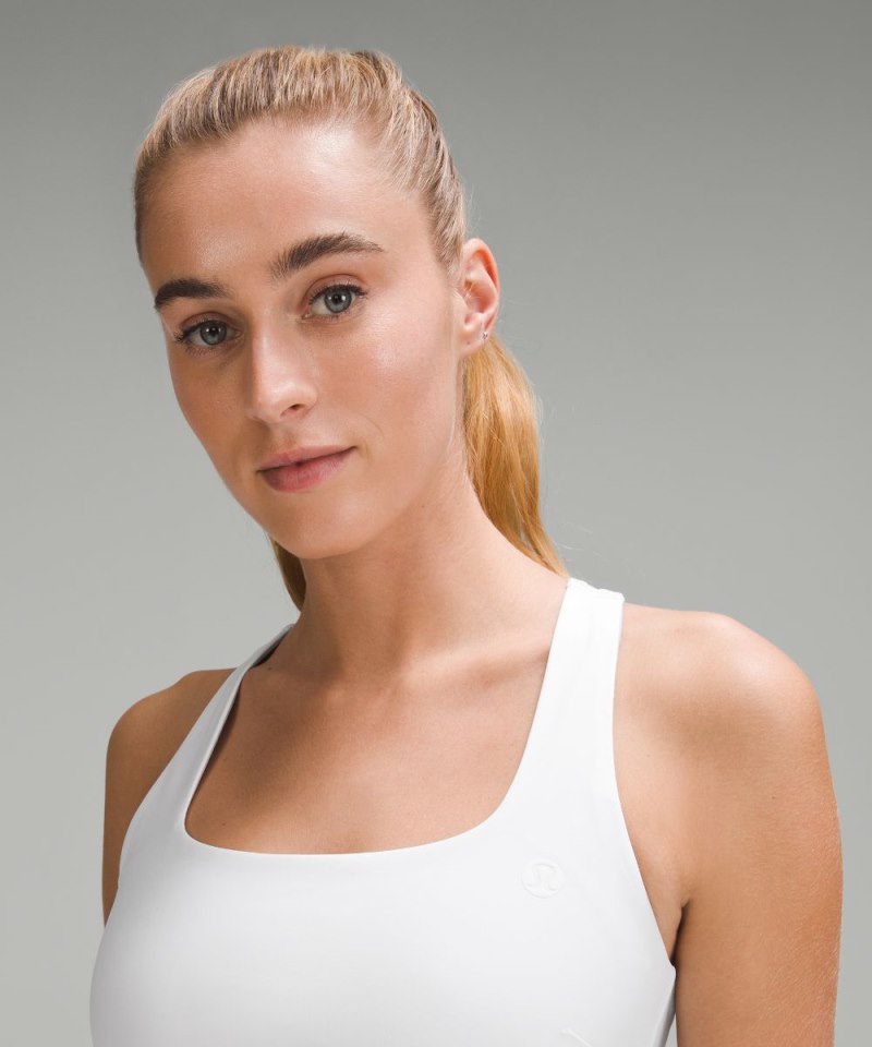 Lululemon Lightweight Tennis Tank Top *Medium Support, B / C Cup White Online Outlet Sale