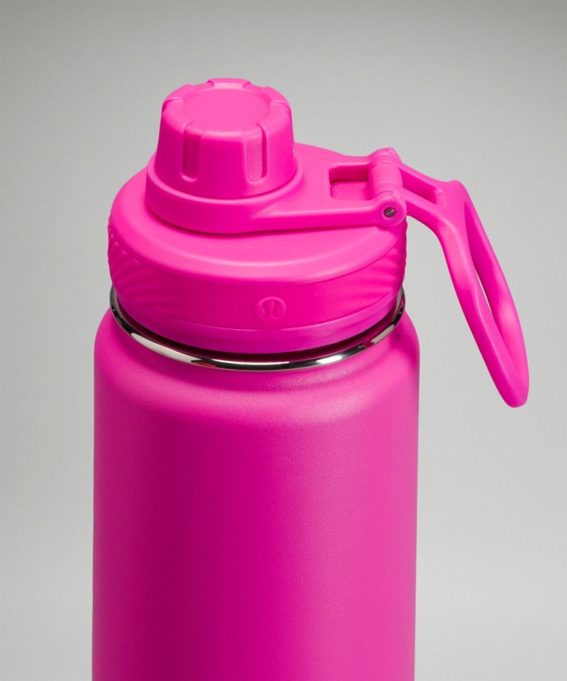 Lululemon Back To Life Sport Bottle 24oz Sonic Pink Online Outlet Sale