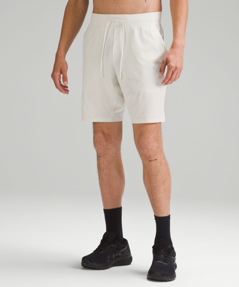 Lululemon T.H.E. Linerless Short 9" Bone Online Outlet Sale