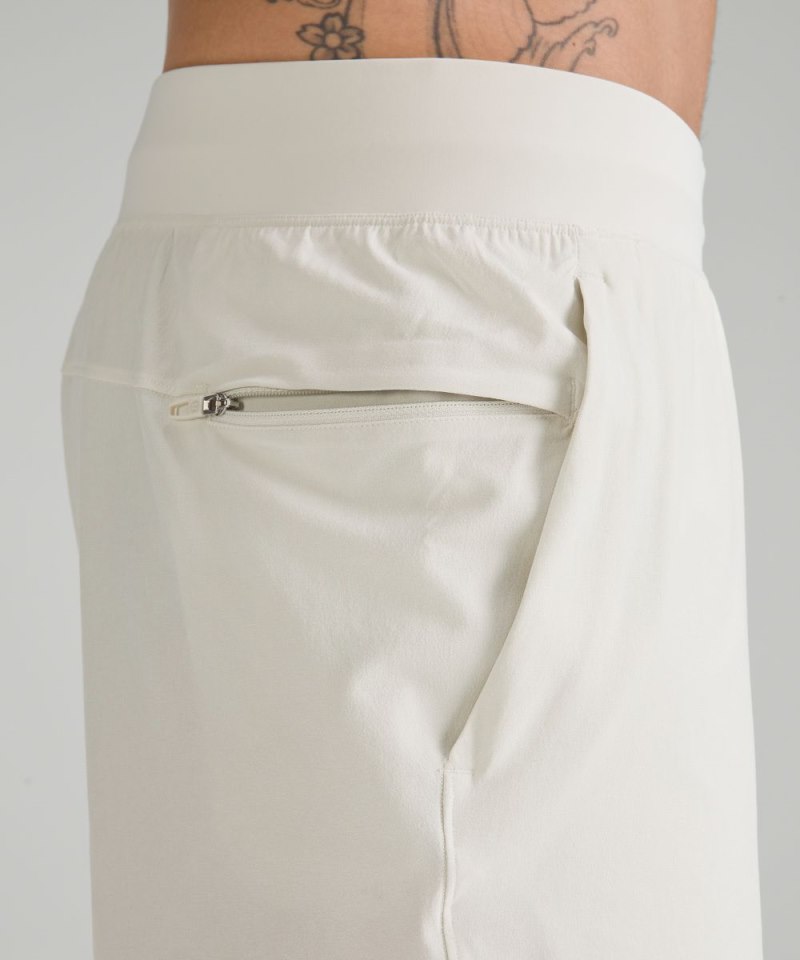 Lululemon T.H.E. Linerless Short 9" Bone Online Outlet Sale