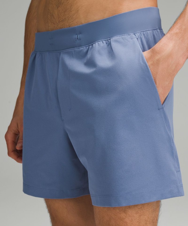 Lululemon Zeroed In Linerless Short 5" Oasis Blue Online Outlet Sale