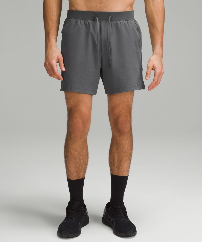 Lululemon Zeroed In Linerless Short 5" Traverse Grey Online Outlet Sale