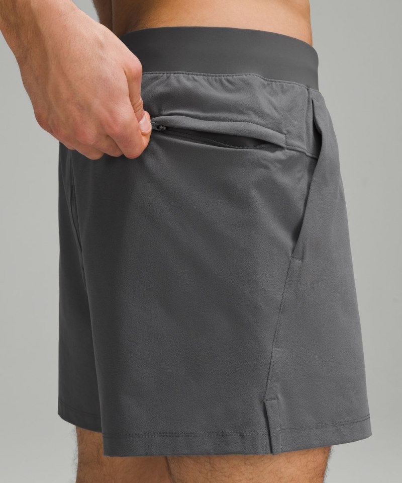 Lululemon Zeroed In Linerless Short 5" Traverse Grey Online Outlet Sale