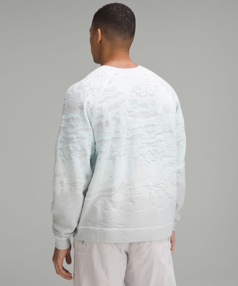 Lululemon lululemon lab Textured Jacquard Sweater Catena Jacquard Light Chrome Multi Online Outlet Sale