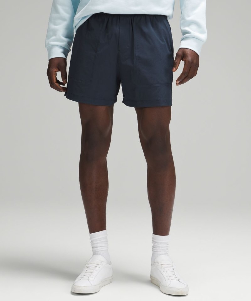 Lululemon Bowline Short 5" *Stretch Ripstop True Navy Online Outlet Sale