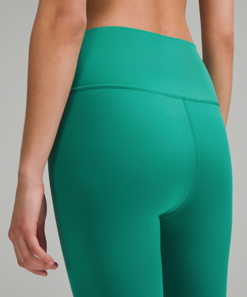 Lululemon Wunder Train High-Rise Tight 25" Cascadia Green Online Outlet Sale