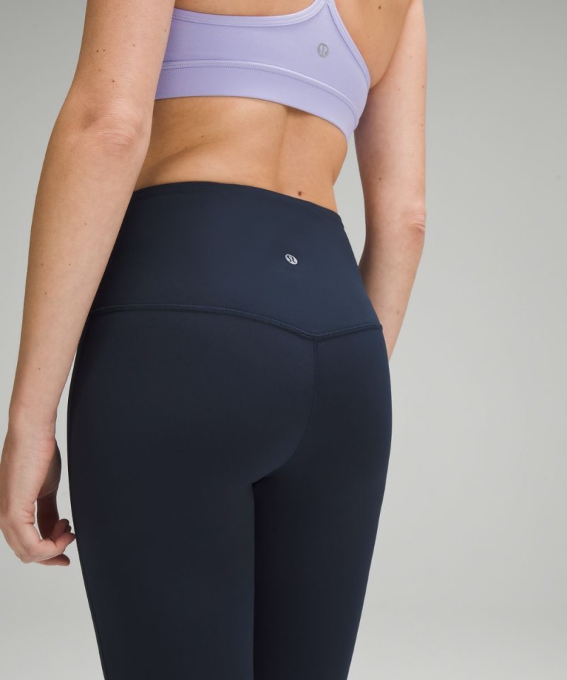 Lululemon lululemon Align™ High-Rise Mini-Flared Pant *Extra Short True Navy Online Outlet Sale