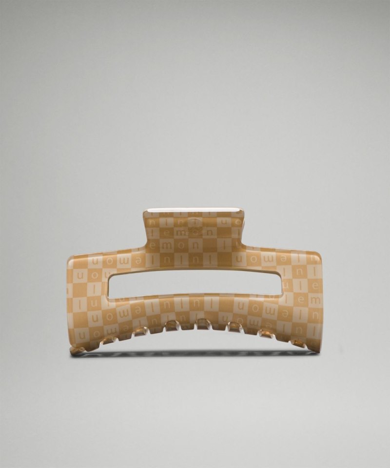 Lululemon Extra Large Claw Hair Clip Bone / Trench Online Outlet Sale