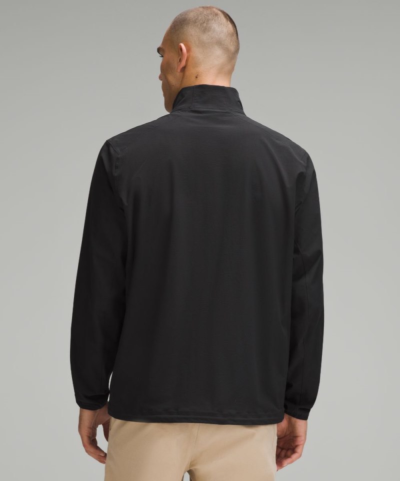 Lululemon Sojourn Windbreaker Jacket Black Online Outlet Sale