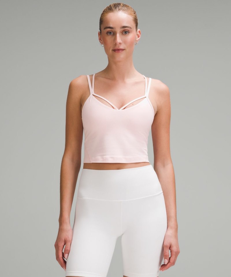 Lululemon lululemon Align™ Strappy Ribbed Tank Top Strawberry Milkshake Online Outlet Sale