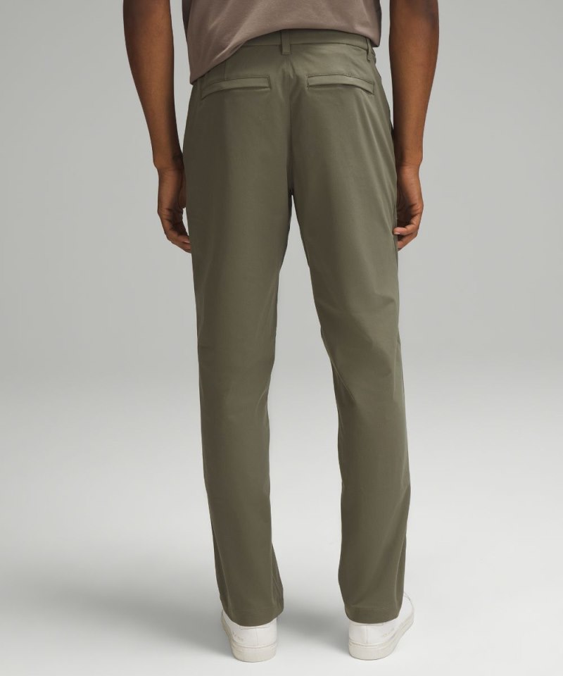 Lululemon ABC Relaxed-Fit Trouser 34"L *Warpstreme Army Green Online Outlet Sale
