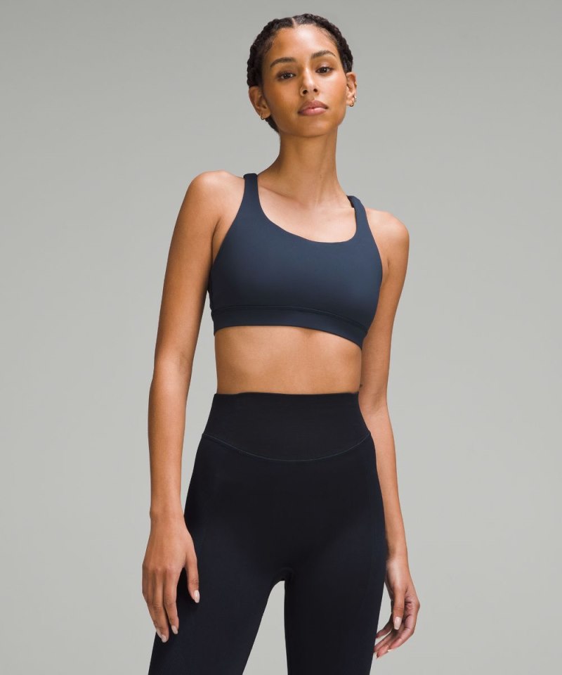 Lululemon lululemon Energy Bra *Medium Support, B–D Cups True Navy Online Outlet Sale