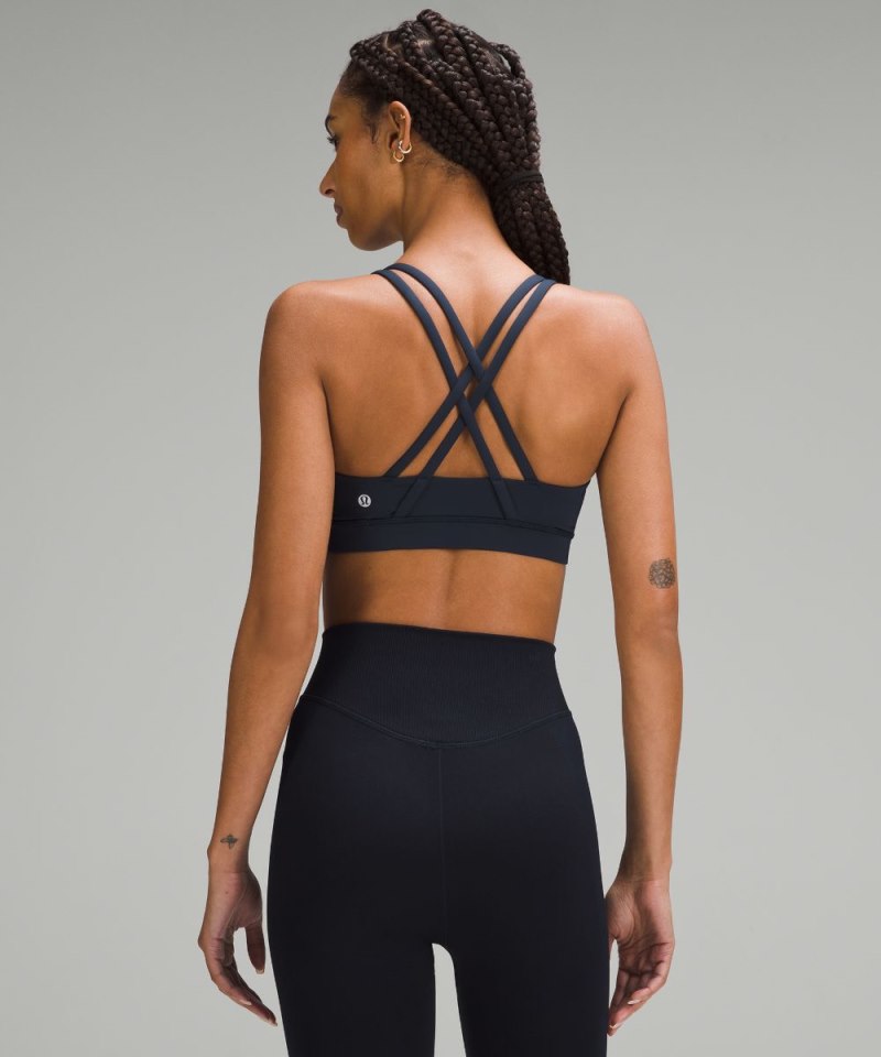 Lululemon lululemon Energy Bra *Medium Support, B–D Cups True Navy Online Outlet Sale