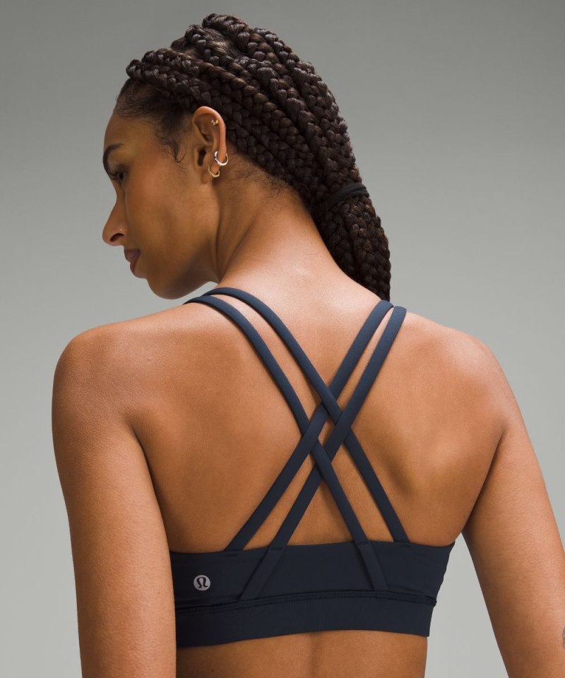 Lululemon lululemon Energy Bra *Medium Support, B–D Cups True Navy Online Outlet Sale