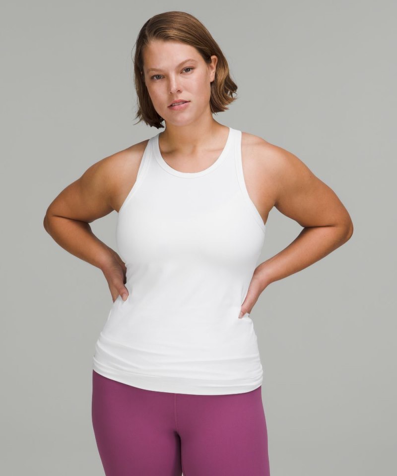 Lululemon lululemon Align™ Hip-Length Racerback Tank Top White Online Outlet Sale