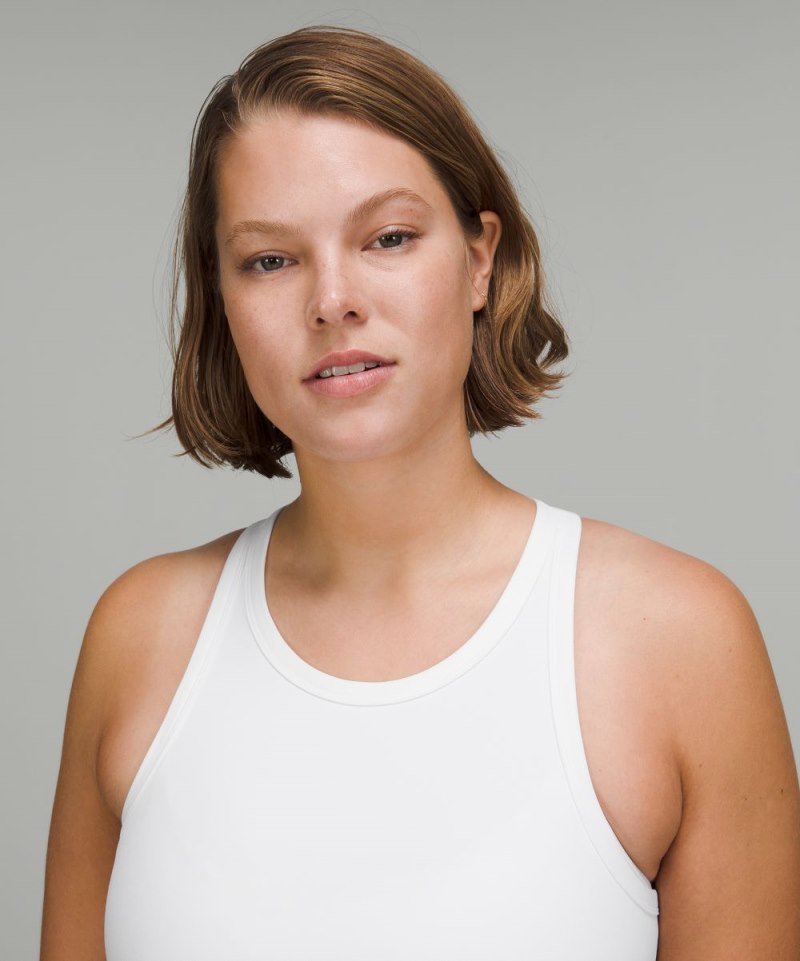 Lululemon lululemon Align™ Hip-Length Racerback Tank Top White Online Outlet Sale