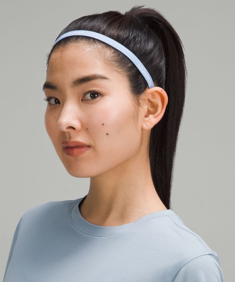Lululemon Women's Skinny Adjustable Headbands *5 Pack Sakura Pink / Beaming Yellow / Paradise Green / Sinatra Blue / Purple Cosmos Online Outlet Sale