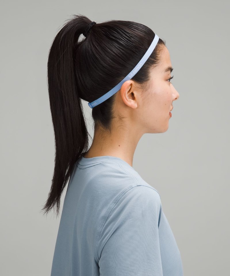 Lululemon Women's Skinny Adjustable Headbands *5 Pack Sakura Pink / Beaming Yellow / Paradise Green / Sinatra Blue / Purple Cosmos Online Outlet Sale