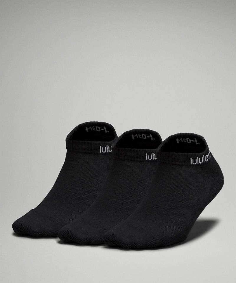 Lululemon Women's Daily Stride Comfort Low-Ankle Socks *3 Pack Black Online Outlet Sale