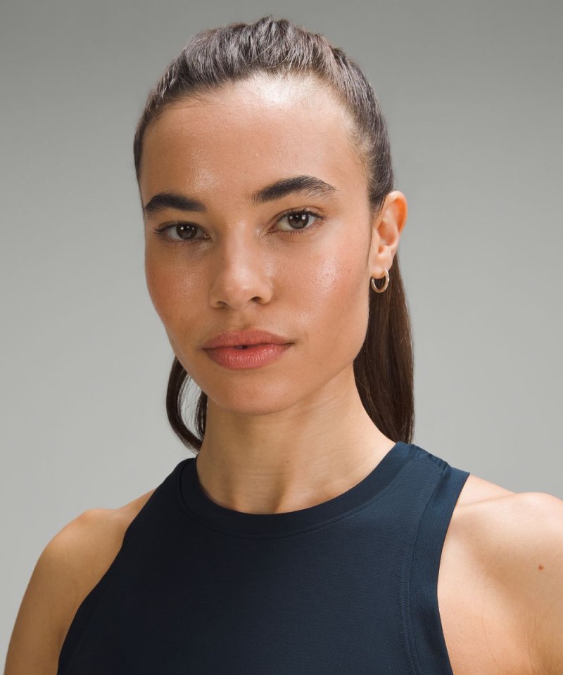 Lululemon Ultralight Hip-Length Tank Top True Navy Online Outlet Sale