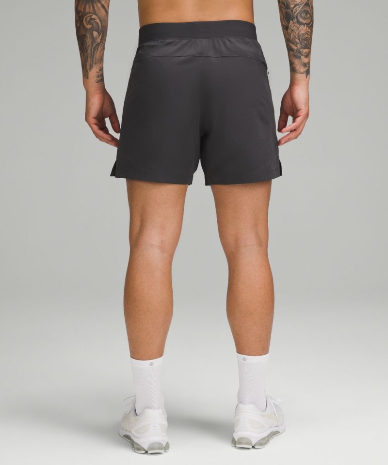 Lululemon Zeroed In Linerless Short 5" Graphite Grey Online Outlet Sale