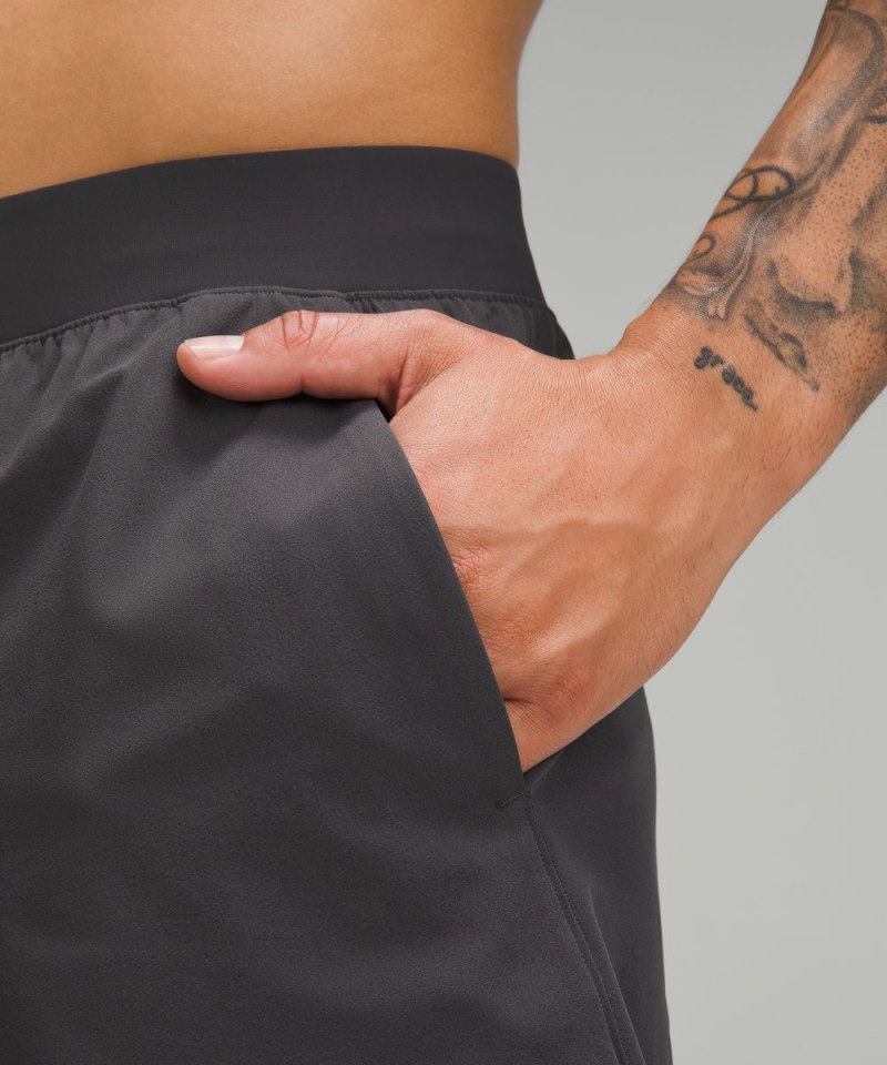 Lululemon Zeroed In Linerless Short 5" Graphite Grey Online Outlet Sale