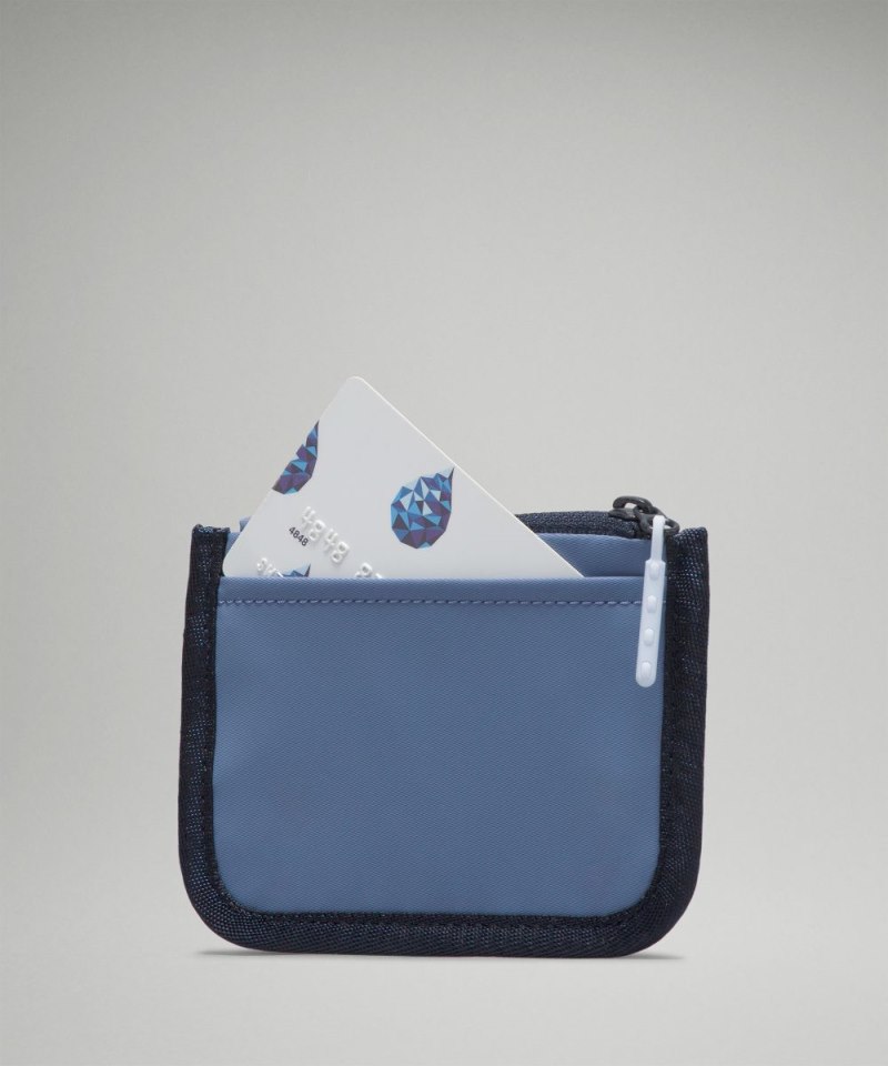 Lululemon True Identity Card Case Oasis Blue / Windmill / True Navy Online Outlet Sale