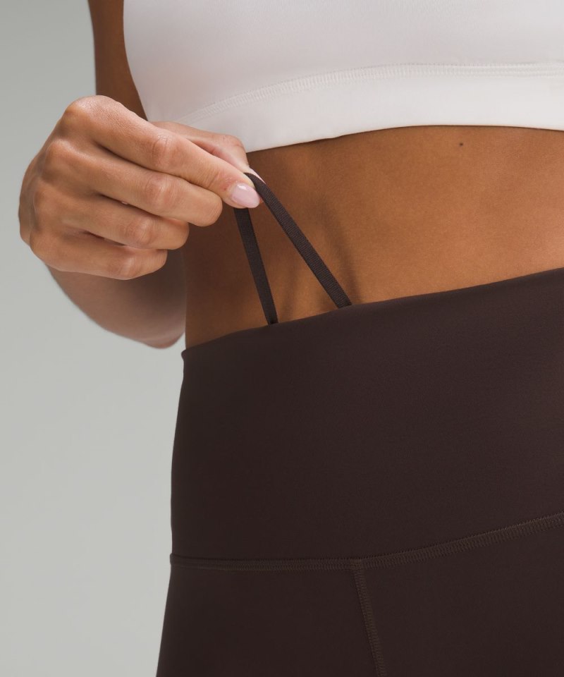 Lululemon Wunder Train High-Rise Crop 23" Espresso (not available) Online Outlet Sale