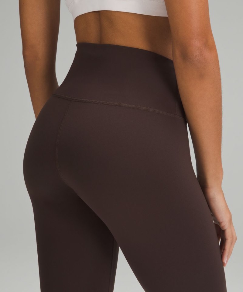 Lululemon Wunder Train High-Rise Crop 23" Espresso (not available) Online Outlet Sale
