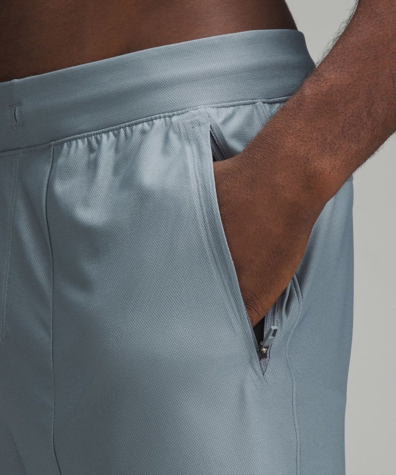 Lululemon License to Train Linerless Short 7" *Pique Belgian Blue Online Outlet Sale