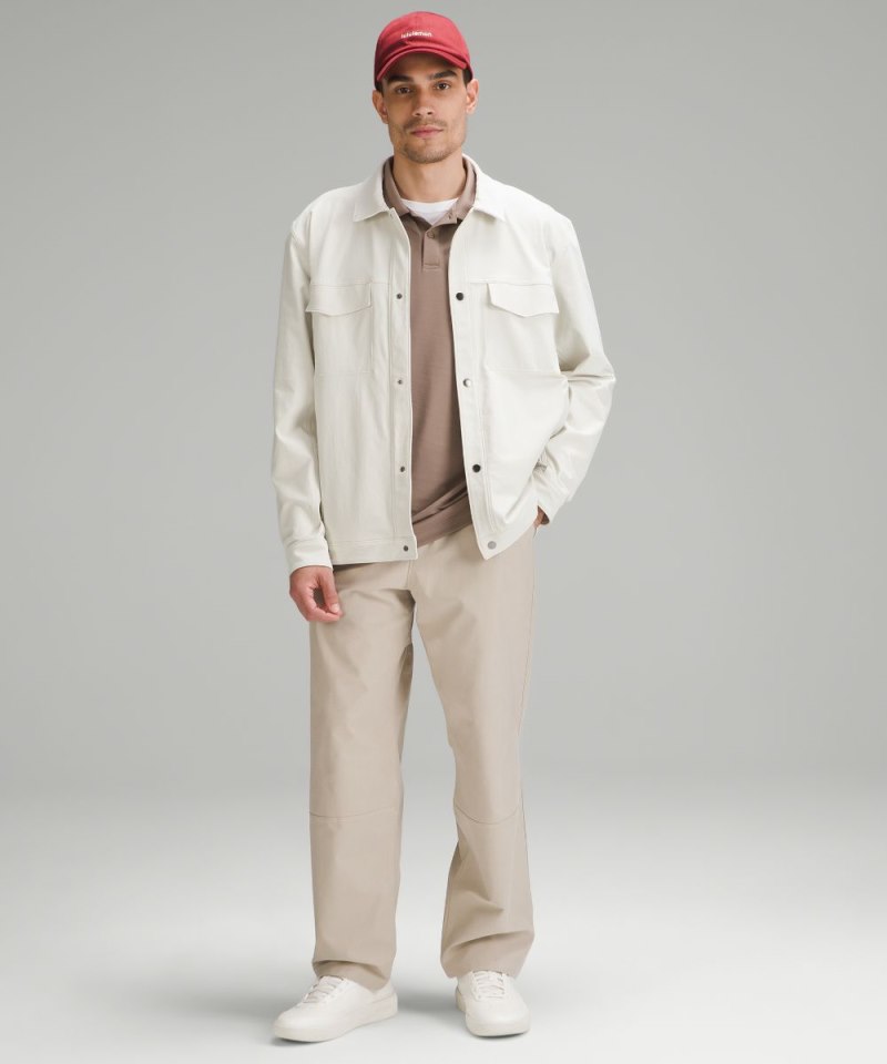 Lululemon Classic-Fit Pique Short-Sleeve Polo Shirt Taupetastic Online Outlet Sale