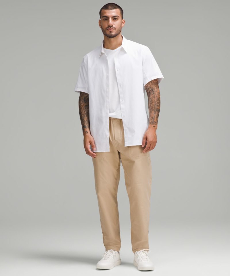 Lululemon Airing Easy Short-Sleeve Shirt Bright White Online Outlet Sale