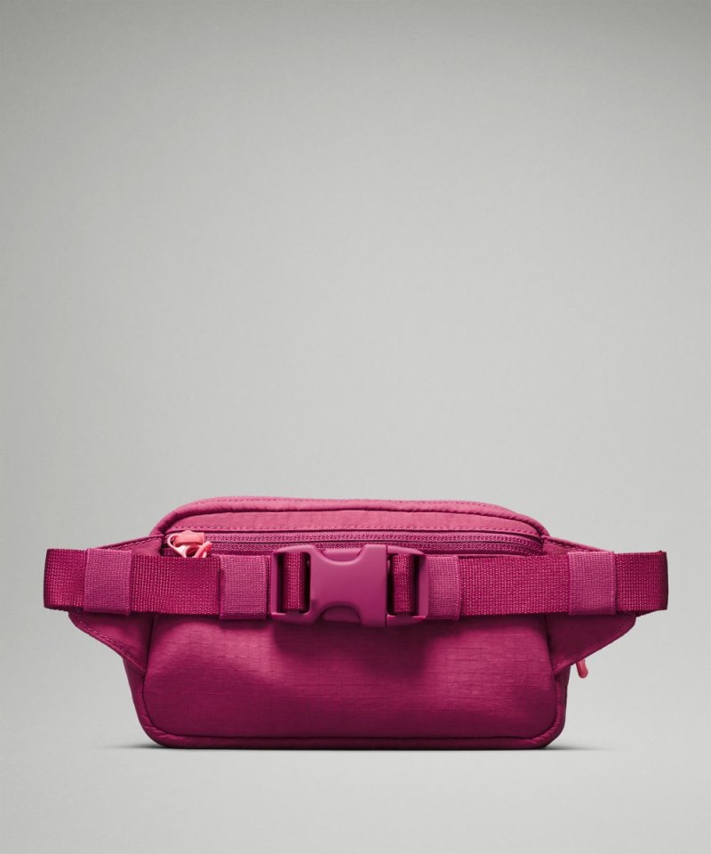 Lululemon Everywhere Belt Bag Mini *Ripstop Washed Mauve / Sakura Pink Online Outlet Sale