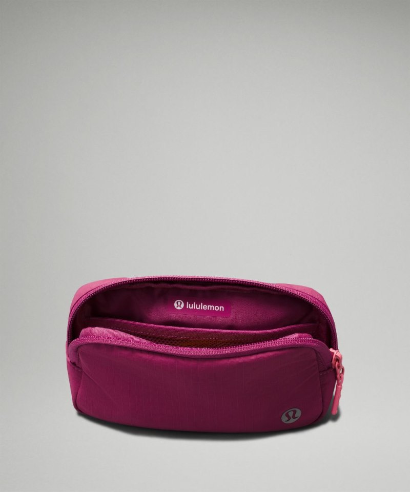 Lululemon Everywhere Belt Bag Mini *Ripstop Washed Mauve / Sakura Pink Online Outlet Sale