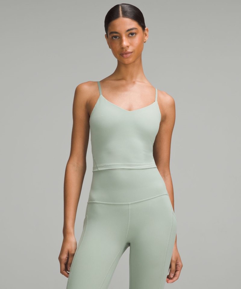 Lululemon lululemon Align™ Cropped Cami Tank Top *A / B Cup Palm Court Online Outlet Sale