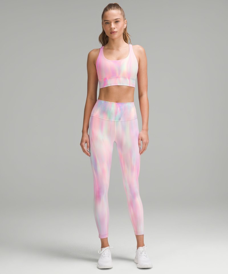 Lululemon Wunder Train High-Rise Tight 25" *Wash Psychedelic Wash Multi Online Outlet Sale