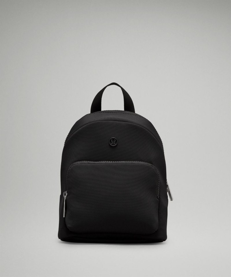 Lululemon Knit Nylon Micro Backpack 4L Black Online Outlet Sale