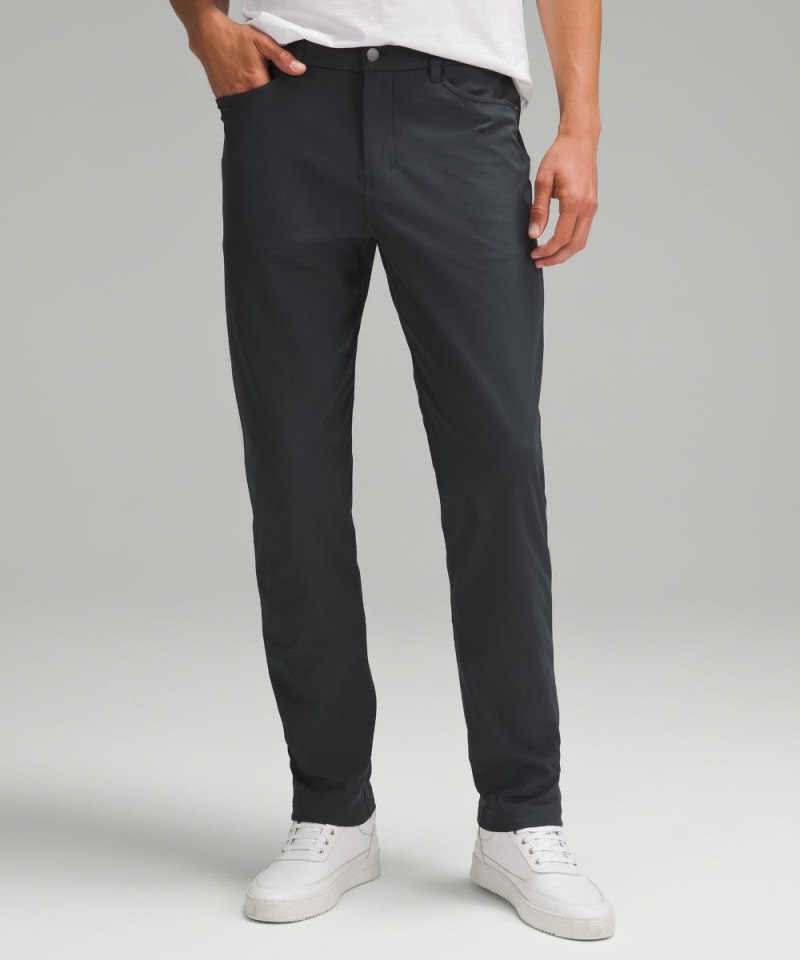 Lululemon ABC Classic-Fit 5 Pocket Pant 28"L *Warpstreme Obsidian Online Outlet Sale