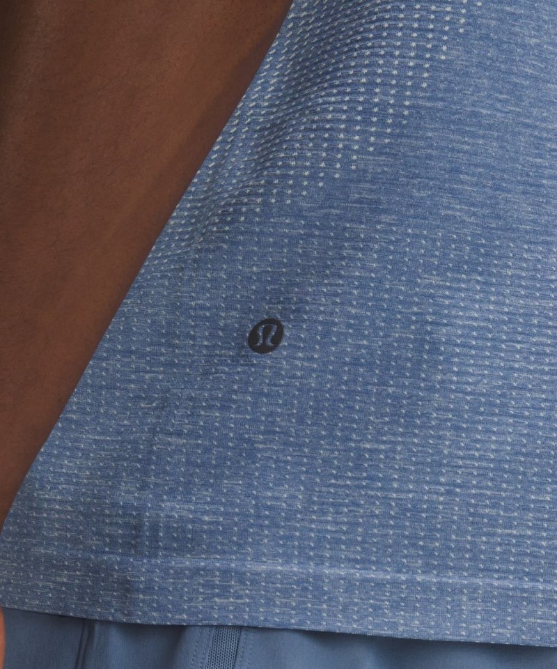 Lululemon Metal Vent Tech Short-Sleeve Shirt *Updated Fit Sundance / Oasis Blue Online Outlet Sale