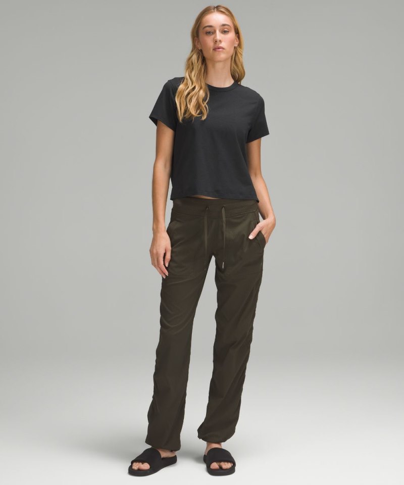 Lululemon Classic-Fit Cotton-Blend T-Shirt Black Online Outlet Sale