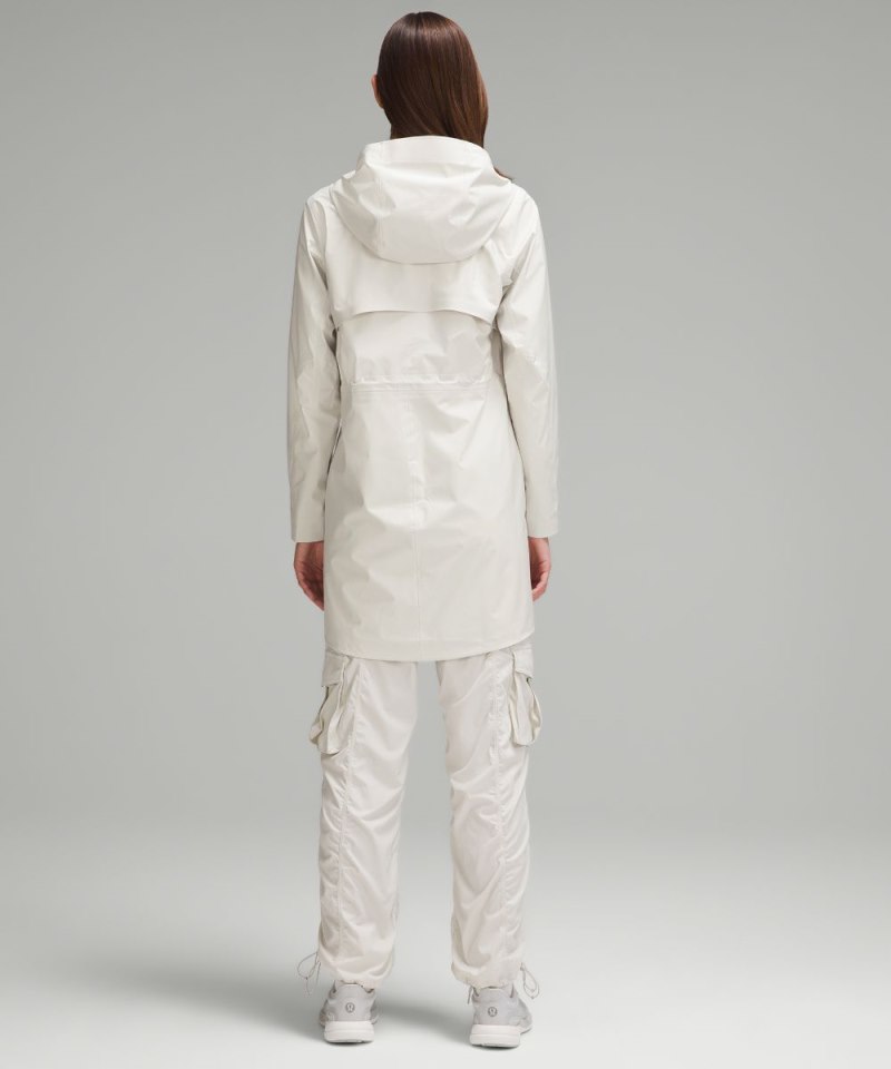 Lululemon Rain Rebel Jacket Bone Online Outlet Sale
