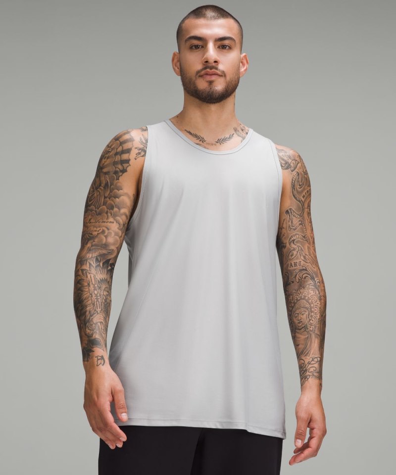 Lululemon Ultra-Soft Nulu Tank Top Silver Drop Online Outlet Sale