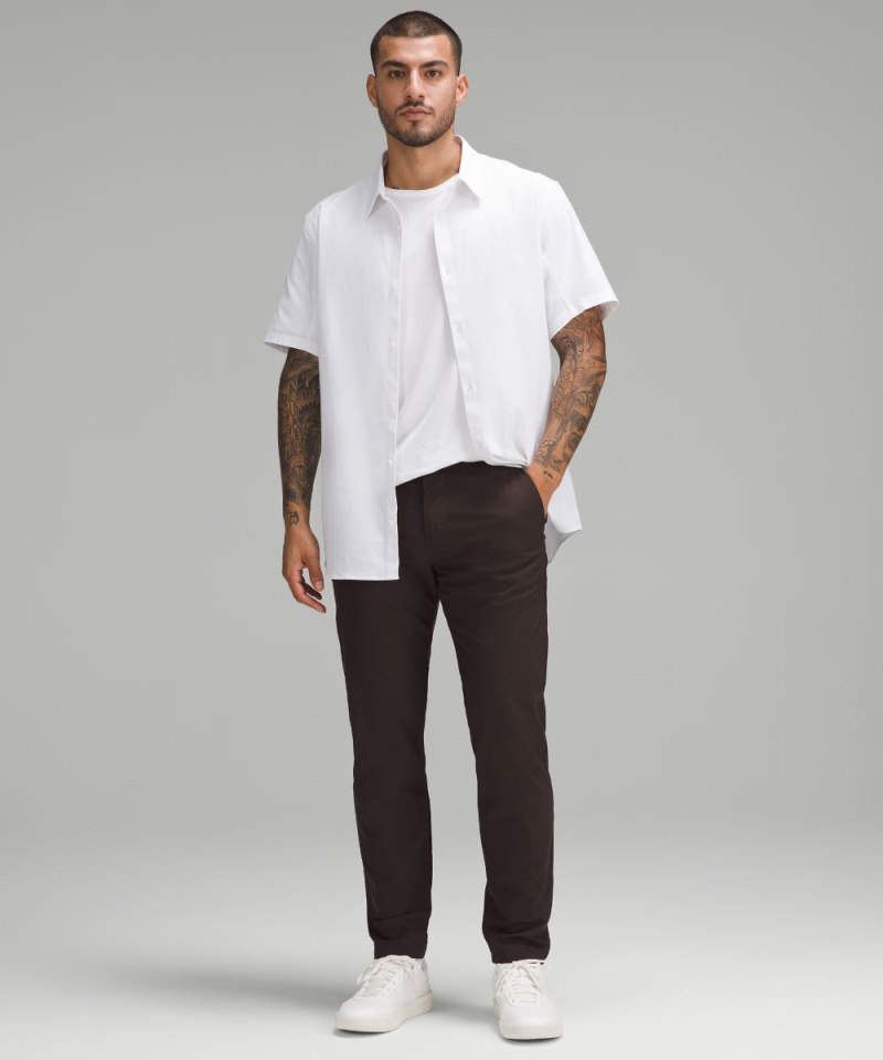 Lululemon Slim-Tapered Twill Trouser Espresso (not available) Online Outlet Sale