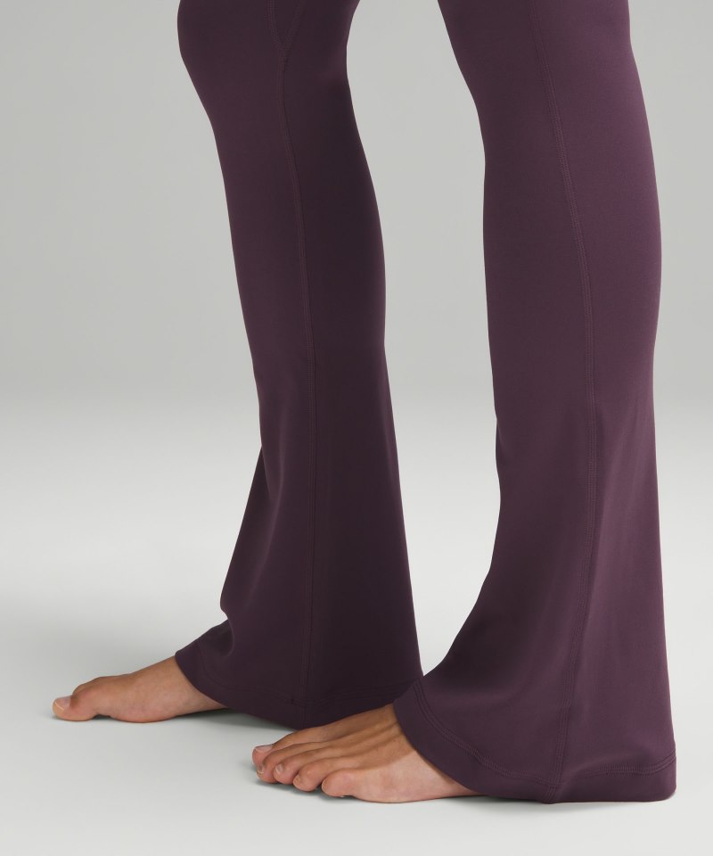 Lululemon lululemon Align™ High-Rise Mini-Flared Pant *Extra Short Grape Thistle Online Outlet Sale